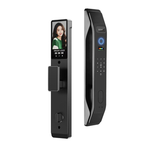 Serrure de <span class=keywords><strong>porte</strong></span> intelligente en aluminium WiFi intelligente <span class=keywords><strong>à</strong></span> faible quantité minimale de commande Serrure de <span class=keywords><strong>porte</strong></span> <span class=keywords><strong>d</strong></span>'<span class=keywords><strong>entrée</strong></span> <span class=keywords><strong>Code</strong></span> de mot de passe <span class=keywords><strong>d</strong></span>'empreinte digitale Serrures de <span class=keywords><strong>porte</strong></span> pour <span class=keywords><strong>porte</strong></span> en bois - Product Image 1