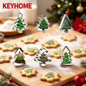 <span class=keywords><strong>Emporte</strong></span>-pièces de Noël 2026 personnalisables pour fabricants, moule à biscuits de Noël, <span class=keywords><strong>emporte</strong></span>-pièces personnalisé en acier inoxydable - Product Image 1