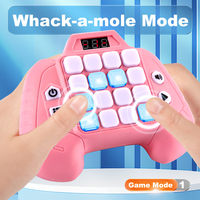 Console de jeu portable éducative en plastique unisexe pour enfants, jouet anti-stress à pression rapide pour fêtes d'anniversaire, pour les 7 ans et plus