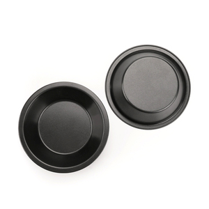 Maison et cuisine tartelettes à gâteaux noires outil de cuisson en acier au carbone moules à tarte aux oeufs <span class=keywords><strong>moule</strong></span> à gâteau antiadhésif Cupcake <span class=keywords><strong>Muffin</strong></span> tasses - Product Image 5