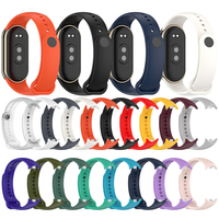 Bracelet de montre intelligent en silicone caoutchouc TPU pour Xiaomi Mi Smart Band 10 9 8 Bracelets Bracelet Correa