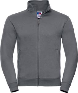 Survêtement de sport à fermeture éclair complète pour l'entraînement à la course à pied, survêtement d'hiver en coton deux pièces personnalisé de haute qualité à manches longues pour hommes - Product Image 2