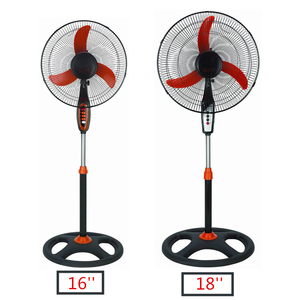 Soporte <span class=keywords><strong>de</strong></span> pedestal <span class=keywords><strong>de</strong></span> 16 pulgadas y 400mm, ventilador eléctrico, redonda Base, 3 aspas <span class=keywords><strong>de</strong></span> Metal para el hogar, coche, Hotel, CA, eléctrico, Popular, África, América del Sur - Product Image 4