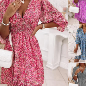 New Design - Designer One Piece Short Dress - 2025 Trend