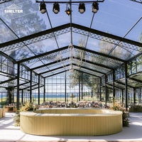 Tente géante transparente pour mariage, fête, événement, tente de 1000 places à vendre