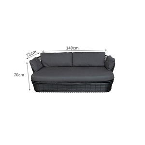 Villa Courtyard Garden Outdoor Wasserdicht und Sonnenschutz Rattan Hotel Homes tay Freizeit Rattan Stuhl Outdoor <span class=keywords><strong>Sofa</strong></span> Kombination - Product Image 6