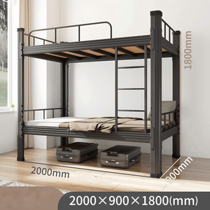 Двухъярусная кровать с двуспальной кроватью для взрослых - Product Image 2
