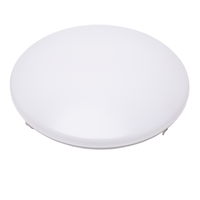 IMVSINCERE 12W IP44 Étanche AC Européenne LED Plafonnier 11 Pouces 3500K Blanc Chaud 960LM Fer Base Salle De Bains Cuisine Éclairage