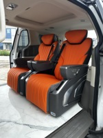 Chaise d'autobus inclinable par gravité automatique de luxe personnalisé VIP Captain Sea Lumières d'ambiance pour voitures, fourgonnettes, minibus, autocars
