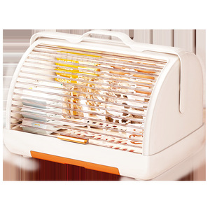 Caja de almacenamiento moderna para biberones, drenaje a prueba de polvo, Material PP, vajilla, estante de secado de alimentos suplementario, almacenamiento exclusivo de inyección - Product Image 5