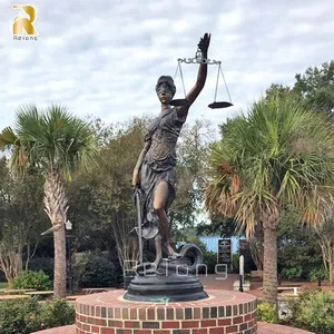 <span class=keywords><strong>Statue</strong></span> de Justice en Bronze à la taille réelle, décoration extérieure de Jardin à vendre - Product Image 1