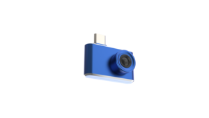 กล้องถ่ายภาพความร้อนอินฟราเรดแบบพกพา 29Hz สำหรับสมาร์ทโฟน Type-C พร้อมเลนส์ 3.7 มม. และเลเซอร์แบบโมโนคูลาร์ รับประกัน 1 ปี - Product Image 2