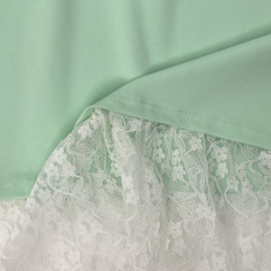 <span class=keywords><strong>Robe</strong></span> T-shirt en coton pur pour femmes, patchwork de dentelle, personnalisée 2025, mode, architecture <span class=keywords><strong>fluide</strong></span>, coupe décontractée, de jour en nuit - Product Image 5