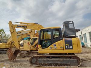 Excavadora Usada KOMATSU PC130-7 de 13 Toneladas, Excavadora de Segunda Mano PC110-7 PC120-8 PC200-8, Máquina Hidráulica Original de Alta Calidad - Product Image 2