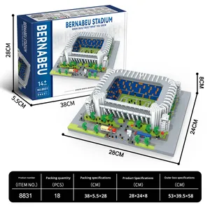 Bloques de Construcción Educativos con Temática Deportiva, con Más de 1800 Piezas de Plástico ABS, Kit de Figuras de Modelismo para Edades de 8+ Años, Regalo Unisex - Product Image 5