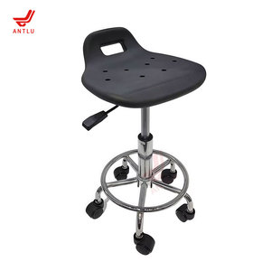 Tabouret de laboratoire antistatique ESD en PU souple, ignifuge et imperméable Antluplus – Chaise de laboratoire, chaise d'école, tabouret industriel, Sillas - Product Image 1