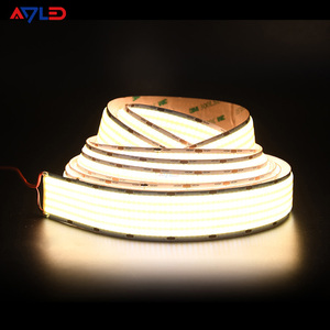 Bande LED COB à 5 rangées, super lumineuse, 24V, 1600LEDs/m, ruban LED flexible, largeur 30MM, lumière linéaire haute densité - Product Image 3