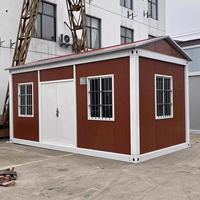 DYCE1 Maison en conteneur mobile anti-pluie de conception personnalisée Maison préfabriquée extensible à toit à chevrons Matériau en acier à bas prix