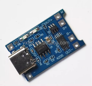 Módulo de Carga de Batería de Litio TP4056 1A, Puerto USB Tipo-C, Carga y Protección 2 en 1, Placa Cargadora de Iones de Litio TP-4056 - Product Image 2