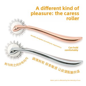 Masseur intime à rouleaux avec accessoires métalliques pour une stimulation intime et une expérience agréable pour adultes - Product Image 5