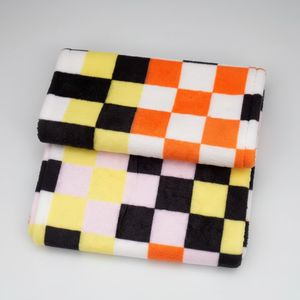 Soft Stretch Spandex Crushed Quilted Custom Check Leopard Digital Printed <b>Velvet</b> Textile Fabric For Appeal And Deco - Product Image 1