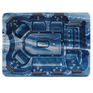 5 personnes bain à remous massage adulte <span class=keywords><strong>turbo</strong></span> spa extérieur grand bain à remous spa - Product Image 1