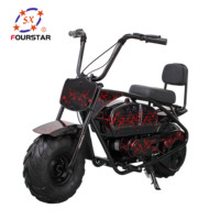 دراجة نارية بنزين من النوع الجديد للكبار عبر 2 عجلات 200cc