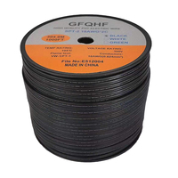 Câbles électriques parallèles flexibles de fils de la SPT-2 18AWG de l'UL 500ft pour l'extension extérieure de lumières de corde de Noël