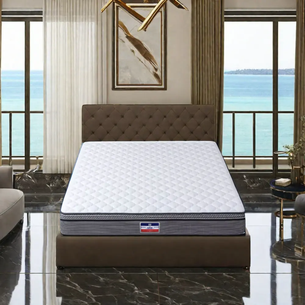 King mattress Double Full size mattress Gel Memory Foam Modern furniture design Natural latex bed Double mattress