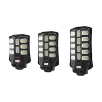 Farola solar de 1000W para exteriores, resistente al agua, todo en uno, cuerpo de soporte de luces de calle y función de inducción óptica