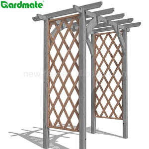 <span class=keywords><strong>Arche</strong></span> de jardin en <span class=keywords><strong>bois</strong></span>, allée, <span class=keywords><strong>arche</strong></span> de mariage, accent de jardin avec côtés en <span class=keywords><strong>treillis</strong></span> pour plantes, <span class=keywords><strong>treillis</strong></span> en <span class=keywords><strong>bois</strong></span> pour jardin - Product Image 3