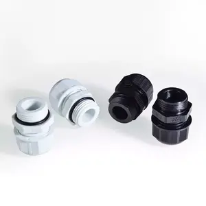 Kit de prensaestopas IP68, juntas, contratuerca ajustable, suministro de herramientas pequeñas, nuevo producto, gran oferta, impermeable, ROHS, tapón hexagonal de nailon de plástico