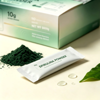 Poudre de Spiruline Premium Superaliment Vert Naturel Complément Alimentaire Végétal Riche en Nutriments Vente en Gros pour Smoothies et Boissons Santé