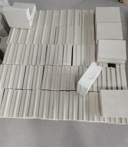 Fabrik preis Industrielle Keramik fliesen Säure beständige Steine Kunden spezifische Aluminium oxid fliesen Feuer ziegel - Product Image 2