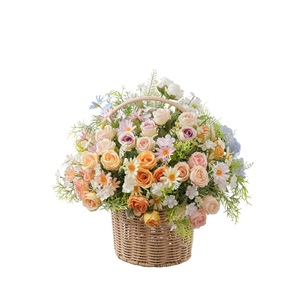 ช่อดอกไม้ประดิษฐ์กุหลาบและเดซี่ CallaFloral สำหรับตกแต่งงานแต่งงาน สไตล์อินส์ งานฝีมือจัดดอกไม้ - Product Image 5