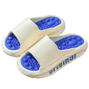 <span class=keywords><strong>Ciabatte</strong></span> Estive da <span class=keywords><strong>Uomo</strong></span> <span class=keywords><strong>con</strong></span> Punta Aperta per Sport all'Aperto, Massaggio Plantare, Suola Spessa in EVA Morbida, Antiscivolo, Resistenti all'Usura, <span class=keywords><strong>con</strong></span> <span class=keywords><strong>Rialzo</strong></span> Interno, per Bagno - Product Image 5
