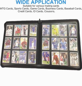 Ultra 12-Card Zipper Binder Ringles Trading Baseball Pokemon Yu Gi Oh Collections Made Durable Pro PU Available <strong>GameStop</strong> - Product Image 6