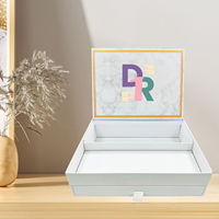 Maßgefertigte Geschenkbox-Ständer aus Beschichtetem Papier für Schmuck und Kosmetik mit Matt-Laminierung, Recycelbar und Personalisierbar