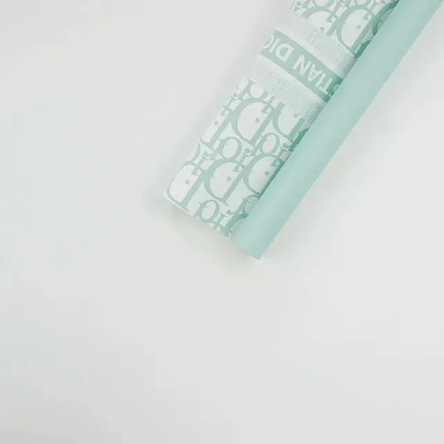 Schlussverkauf luxuriöses wasserdichtes Designer-Blumpapier Großhandel benutzerdefiniertes hochwertiges berühmtes Markenblumen-Verpackungspapier