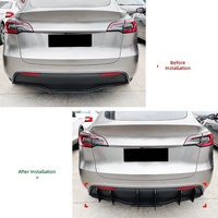 Aileron arrière / Lame de spoiler arrière / Couteau de vent pour Tesla Model Y 2019 - Autocollant de modification pour voiture