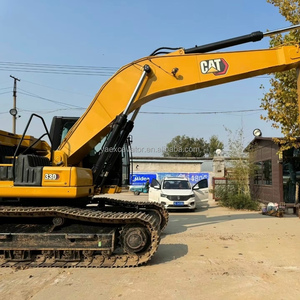 Excavadora hidráulica de cadenas CAT 330D usada, bien mantenida, de 30 toneladas, máquina excavadora usada para movimiento de tierras y limpieza de terrenos. - Product Image 3