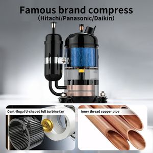 <span class=keywords><strong>Deshumidificador</strong></span> <span class=keywords><strong>Industrial</strong></span> 240L/D, Compra al por Mayor, Alta Eficiencia y Descongelación Automática con Certificación CE para Almacenes Químicos y Cámaras Frigoríficas - Product Image 4