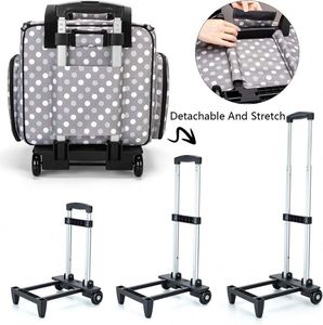 Échantillon gratuit : Sac à main avec sac de rangement pour machine à coudre et outils de tricot, et insert à tige télescopique pour les voyages en extérieur - Product Image 4