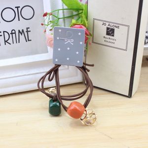 Korean Style Crystal Hair Tie <b>Braided</b> Hair Band Women's Hair Bun <b>Accessory</b> Random Color Daily Use - Product Image 2