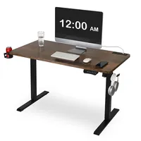 Desk Electric Silent Adjustable Height Home Office Desk Modern Wireless Charging Stand Up Standing Desk