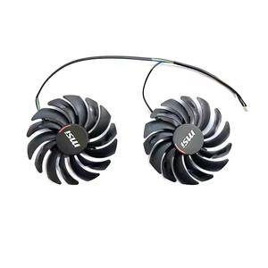 ใหม่95mm PLD1010S12HH 4PIN 4PIN RX5700พัดลม GPU สำหรับ <span class=keywords><strong>MSI</strong></span> RX5700 5700XT การ์ดเกม<span class=keywords><strong>5600</strong></span> <span class=keywords><strong>XT</strong></span> - Product Image 2