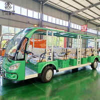 Chine Véhicule urbain alimenté par batterie 8 14 places Navette touristique Mini bus touristique électrique Bus touristique à vendre