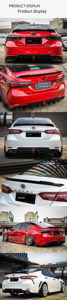 Aileron sport YOFER pour <span class=keywords><strong>Camry</strong></span> 8ème génération (version américaine 2018-2024) - Aileron sans perçage pour <span class=keywords><strong>Camry</strong></span> - Product Image 3