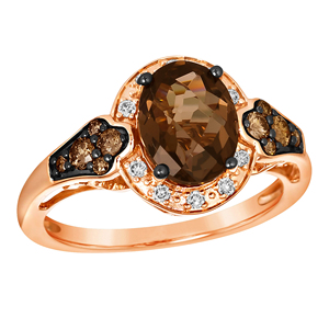 SGARIT Custom Vintage Women's 14K Solid Gold Oval Cut Sapphire Garnet Pave Diamond Halo IGI Certified Engagement Gemstone Ring - Product Image 1