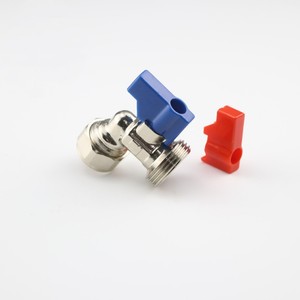 Coude de <span class=keywords><strong>valve</strong></span> de machine à laver à angle de compression démontable réutilisable de 15mm x 3/4 "pour eau chaude et froide - Product Image 4